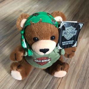 Harley Davidson plush bean bag toy